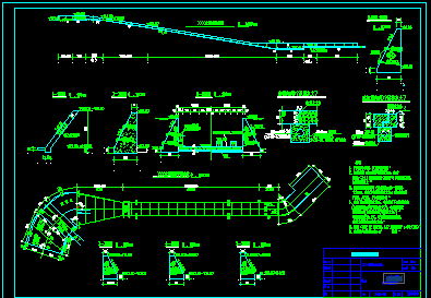 溢洪道施工图