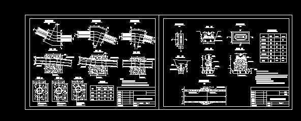钢筋砼管镇墩支墩设计图