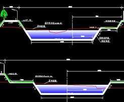 某河道治理断面图