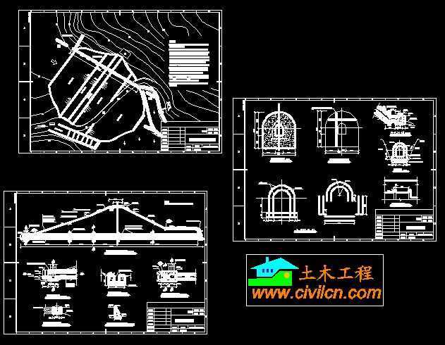 某水库放水涵管施工图