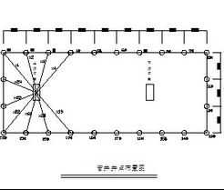 管井井点布置图,高程图