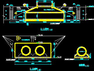 过路引水涵设计图