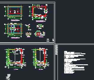 沉井水池结构施工图