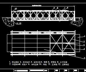 钢桥工程设计施工图