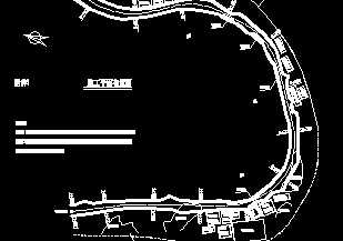 某公路工程平面布置示意图