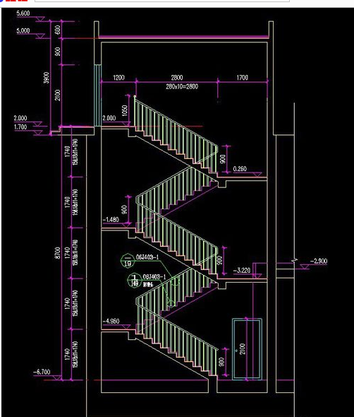 如何利用建筑图一键绘制结构楼梯的剖面图 - 天正技巧