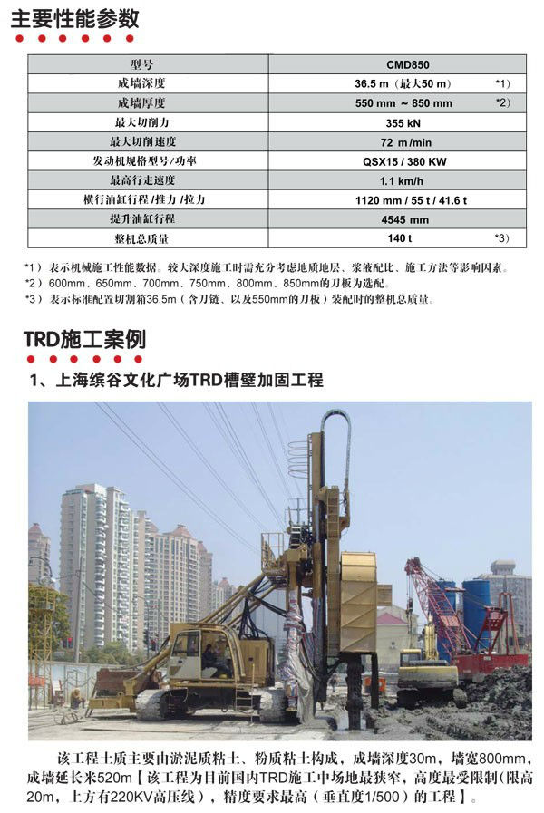 trd工法水泥加固土地下连续墙施工工法施工步骤图解