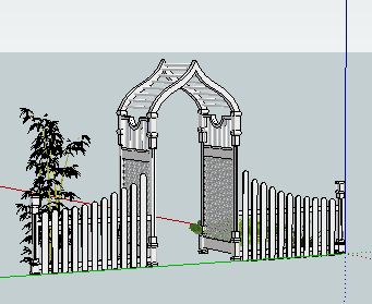 园林景观SketchUp模型