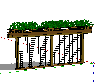 园林小品SketchUp模型