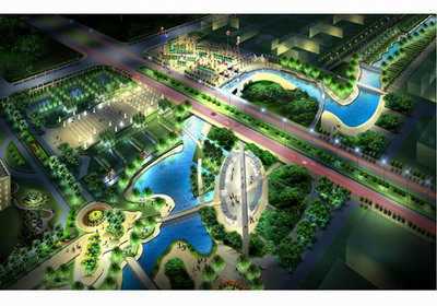 作品名称:金华婺城新区景观规划