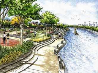 环境景观 滨水工程 某滨水景观工程规划 滨水景观设计 滨水公园设计