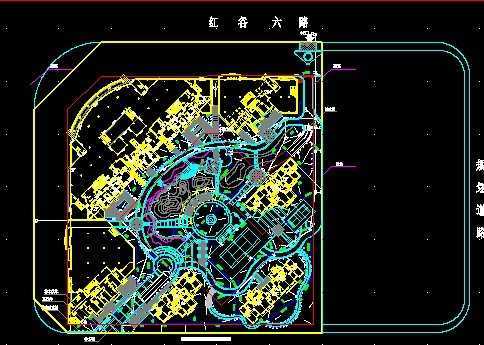 园林给排水平面图