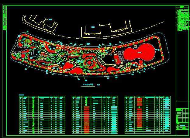 园林绿化施工图纸