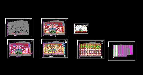 小区竖向及土方平整图