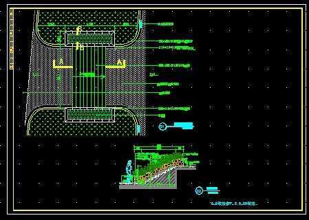 花坛台阶施工图