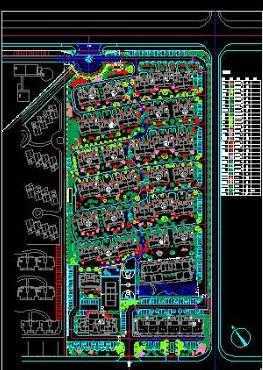 法国苑绿化竣工图