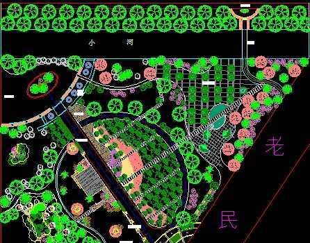 园林规划平面图免费下载 - 景观规划设计