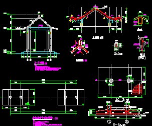 某亭子结构施工图