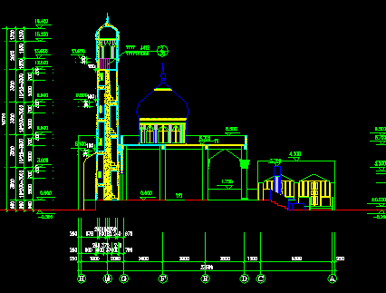 清真寺建筑设计图纸