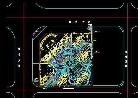 园林给排水平面图