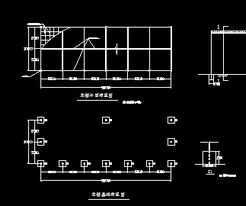 彩钢棚施工图