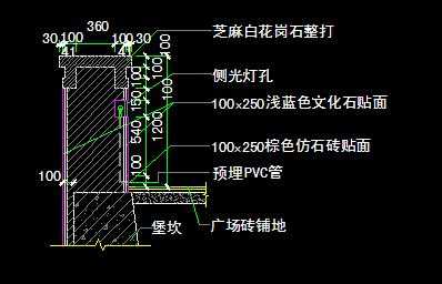 丰富的景观石栏杆做法