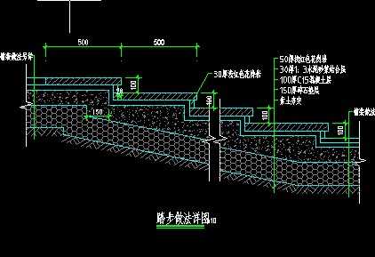 踏步做法详图