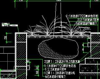 树池坐凳剖面图