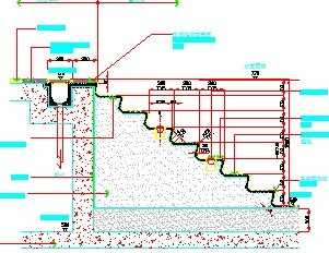 泳池台阶详图 免费下载 - 小品及配套设施 - 土木工程