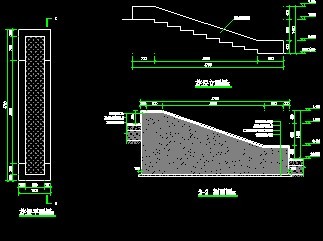 阶梯花坛施工详图