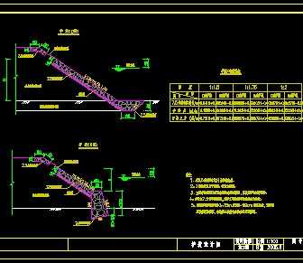 景观护坡设计施工图