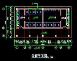 园林公建厕所设计图