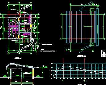 某公园公厕设计图免费下载 - 园林建筑及相关 - 土木