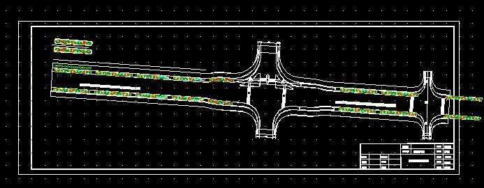 道路景观设计图纸