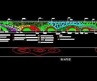 某道路绿化施工图