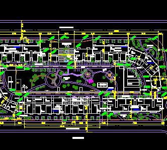 某小区环境绿化设计图纸