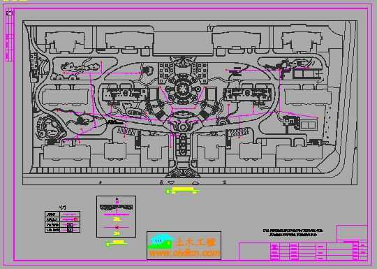 小区绿化给排程度面图收费下载 园林水电及相干 土木工程匠程网