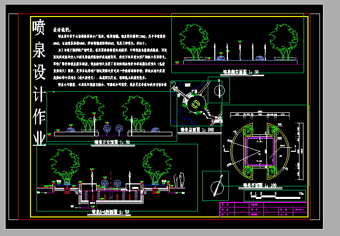 园林工程喷泉作业