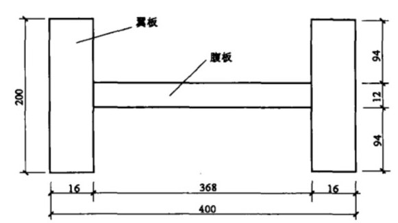 h型钢示意图