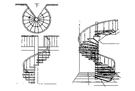 旋转楼梯尺寸的计算公式是什么?