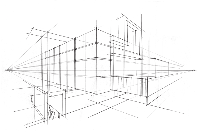 建筑手绘图画不好?透视教学攻略在这里!