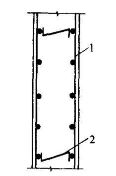 图9-118 墙钢筋的撑铁